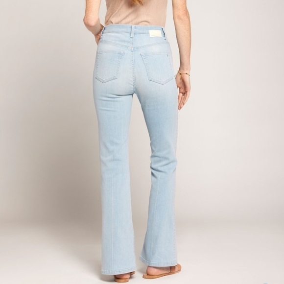 🌻NEW w/tag Current Elliott "The Side Street" Curulean Jeans Size 24 - Picture 4 of 10